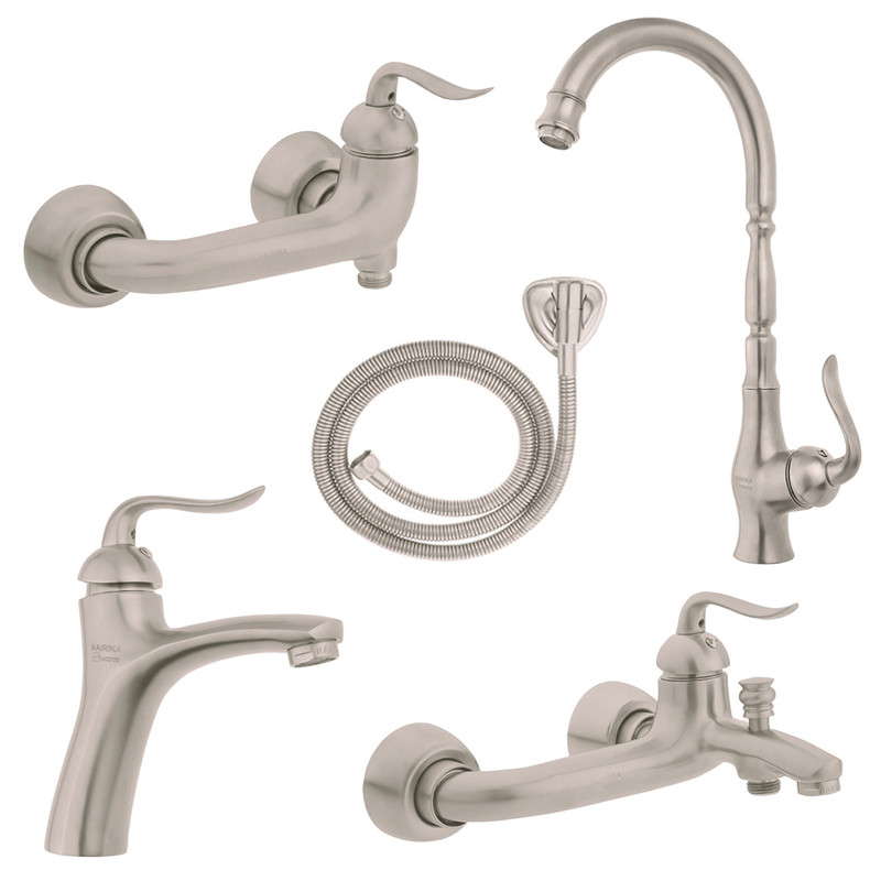 ست شیرآلات نایریکا مدل آرچر کد M-03 مجموعه 5 عددی