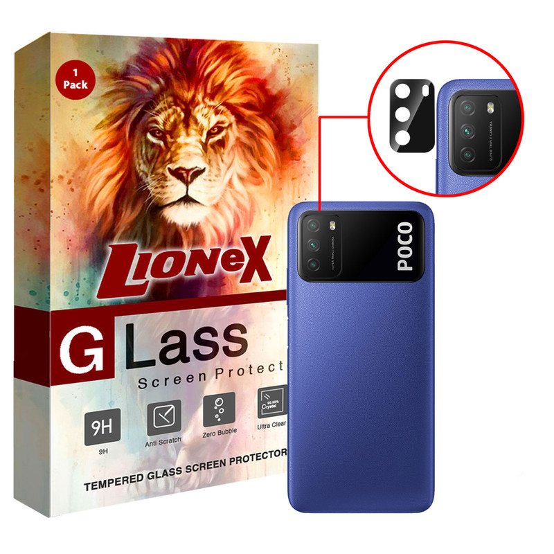 محافظ لنز دوربین لایونکس مدل L3D-L مناسب برای گوشی موبایل شیائومی Poco M3