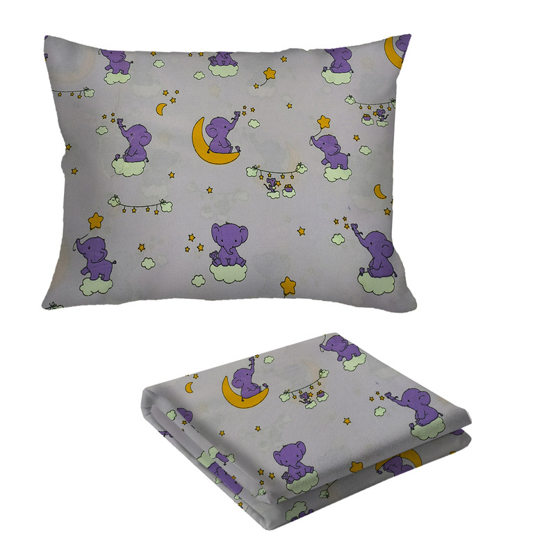 سرویس ملحفه مدل فیل کد F931 یکنفره 2 تکه