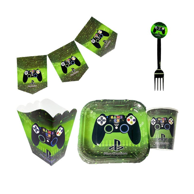 خرید و قیمت مجموعه 41 عددی تم تولد سورتک طرح پلی استیشن کد ST0736