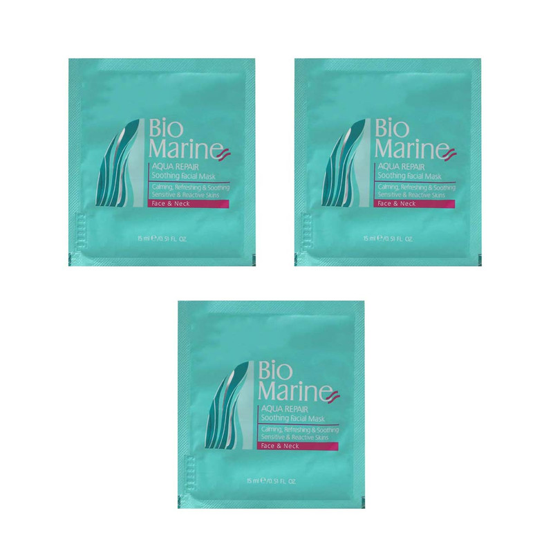 خرید و قیمت ماسک صورت بایومارین مدل جلبک دریایی حجم 15 میلی لیتر بسته 3 عددی