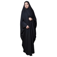 چادر عبایی حجاب فاطمی مدل بیروتی کربناز کد Irn5511