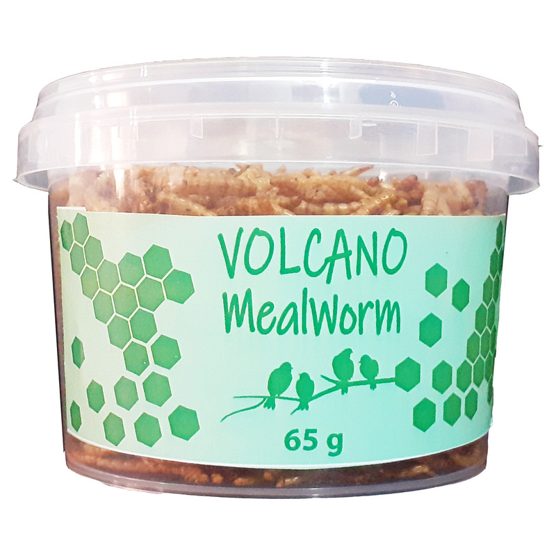 خرید و قیمت غذای خشک پرندگان ولکانو میلورم کد MWG65 وزن 65 گرم