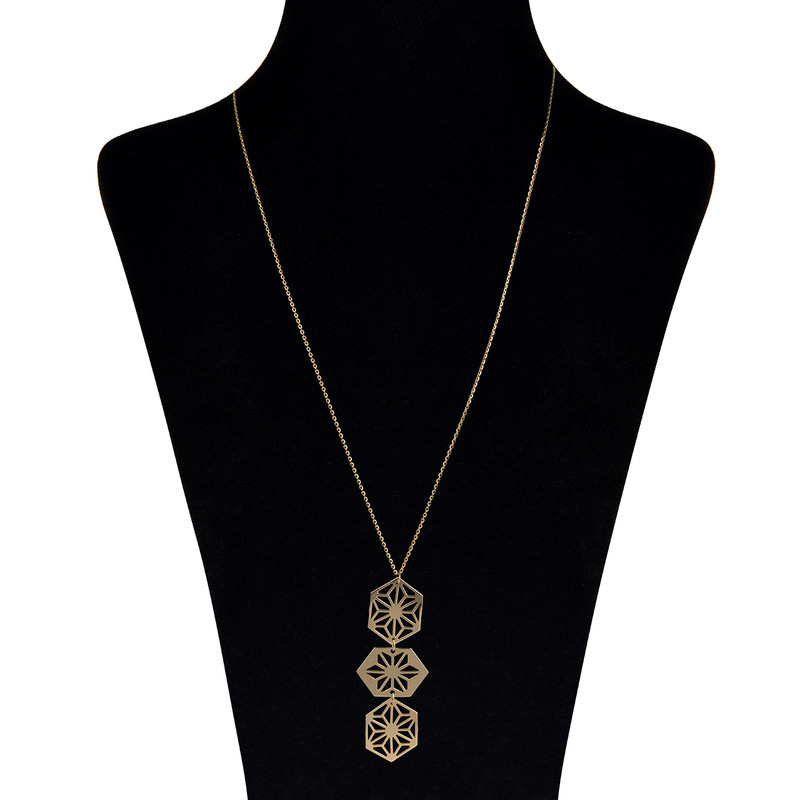 گردنبند طلا 18 عیار زنانه زرمان مدل ZMM0863