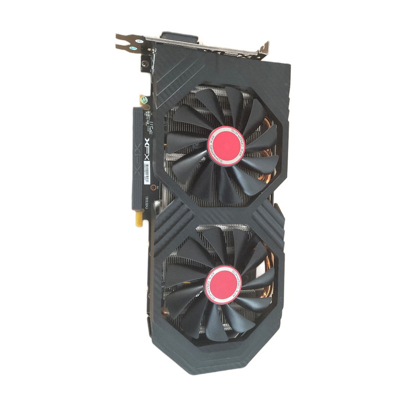 خرید و قیمت کارت گرافیک ایکس اف ایکس مدل RX 580 OC+ GTS 3X Black Edition 8GB
