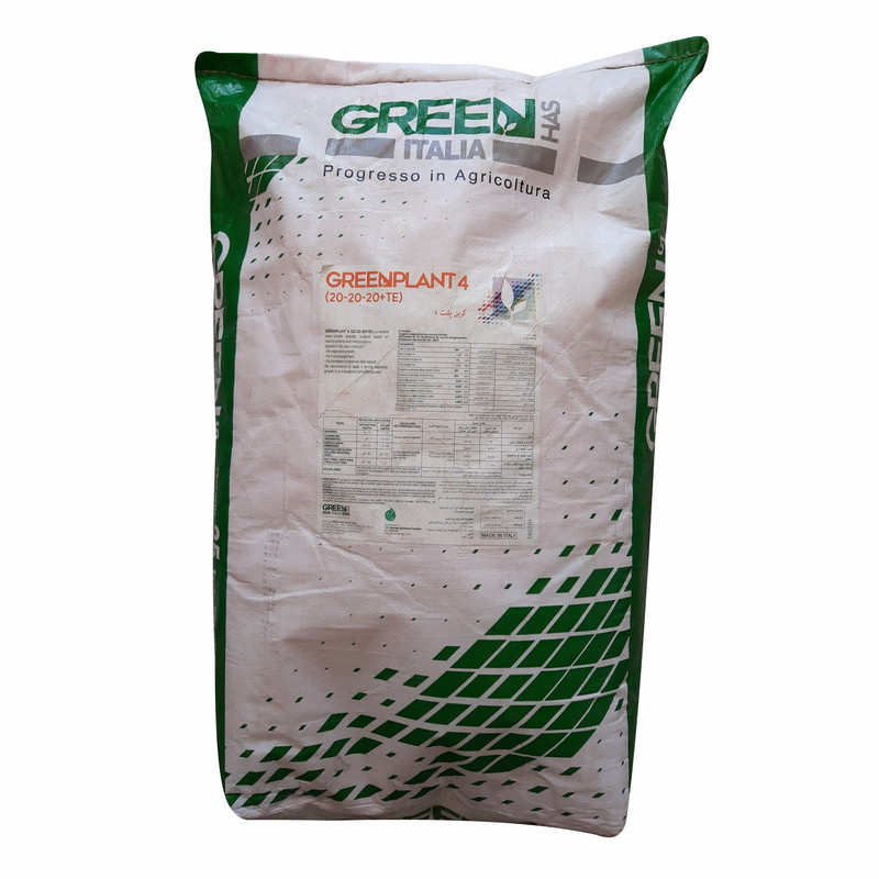 کود کامل پودری گرین هاس مدل 20-20-20 وزن 25 کیلوگرم