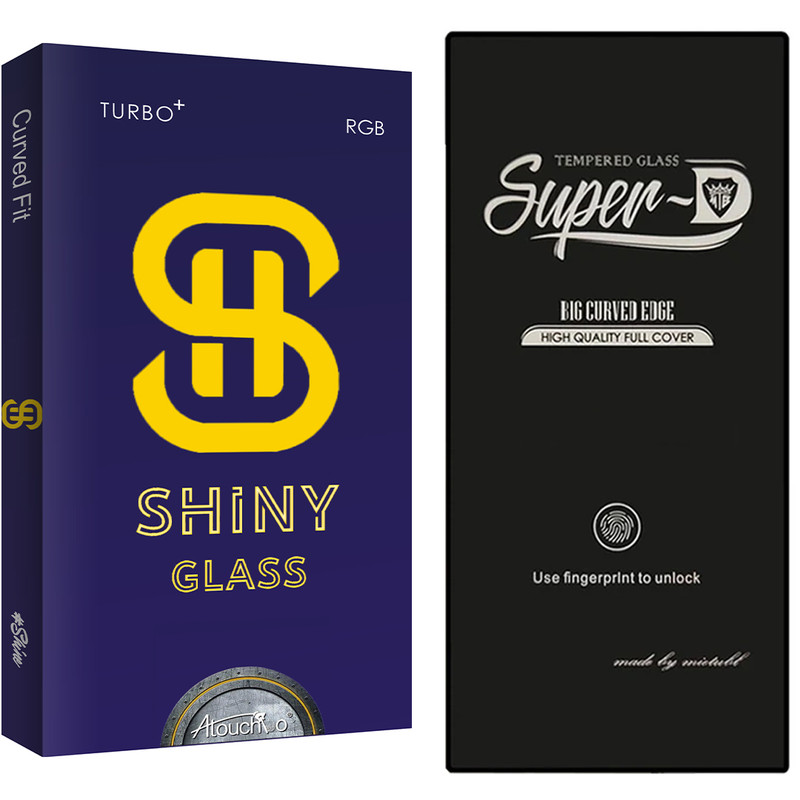 خرید و قیمت محافظ صفحه نمایش آتوچبو مدل Shiny SuperD مناسب برای گوشی موبایل سامسونگ Galaxy S25 Ultra