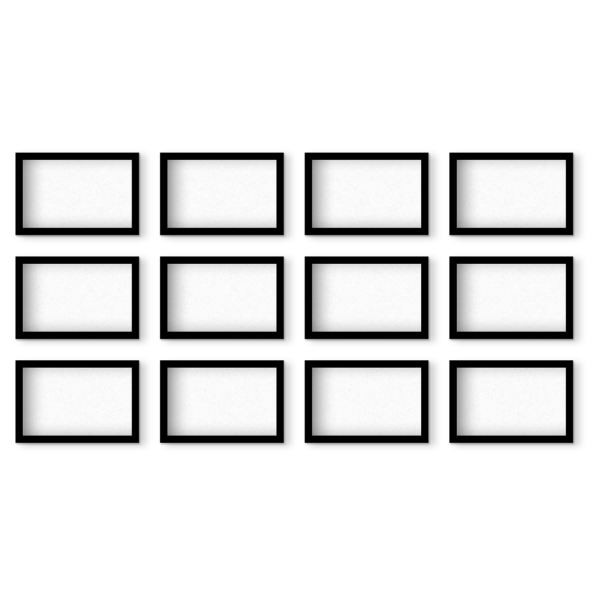 قاب عکس مدل 2025 مجموعه 12 عددی