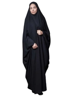 چادر عبایی حجاب فاطمی مدل بیروتی کریستال کد Krj 5713