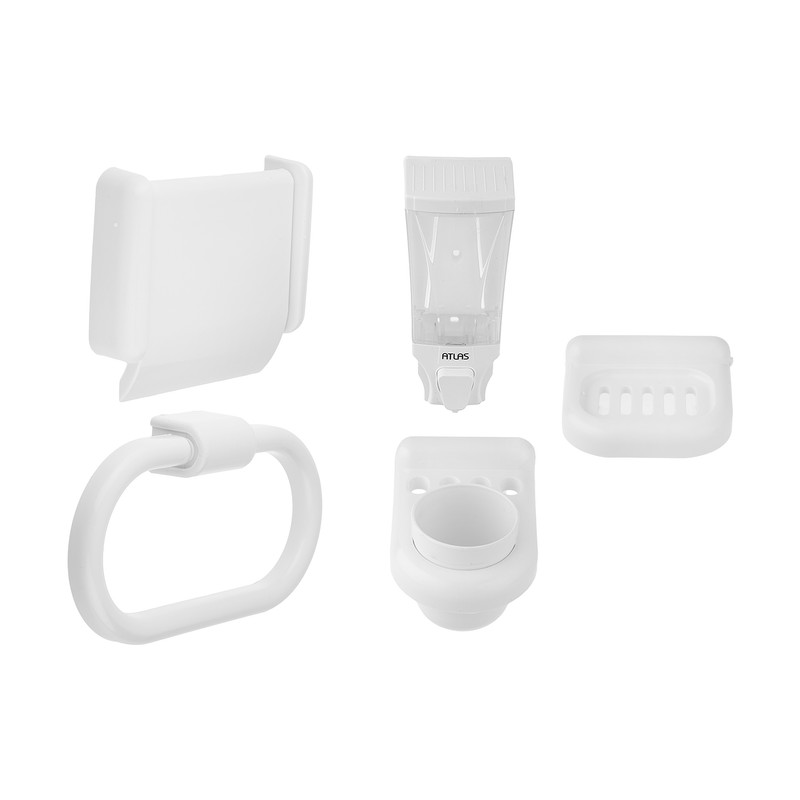 ست سرویس بهداشتی 5 تکه اطلس مدل الوند