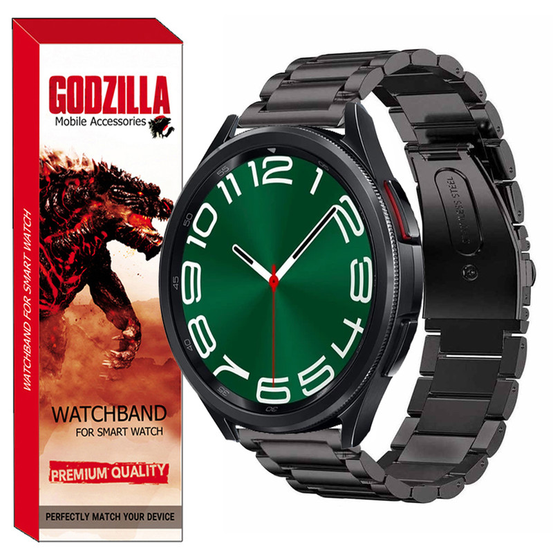 خرید و قیمت بند گودزیلا مدل 3BID مناسب برای ساعت هوشمند سامسونگ Galaxy Watch6 Classic 47mm