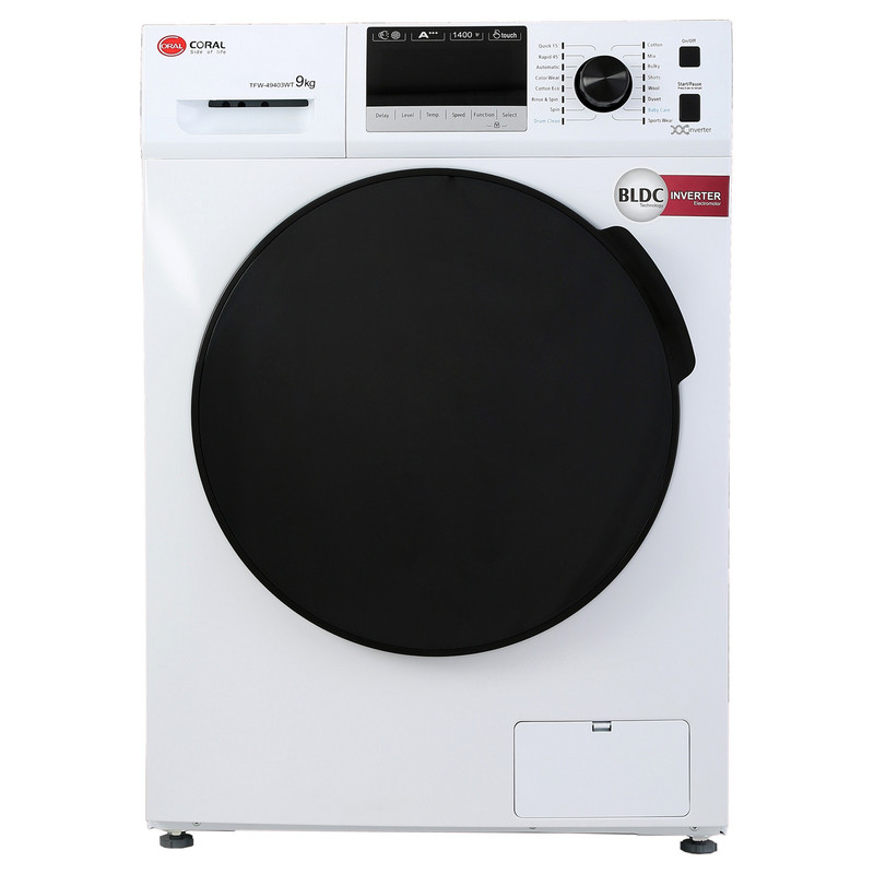 خرید و قیمت ماشین لباسشویی کرال مدل TFW 49403 ظرفیت 9 کیلوگرم