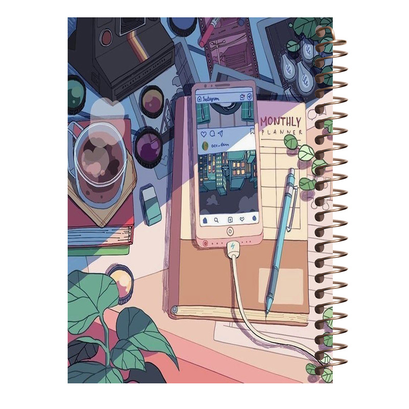 دفترچه یادداشت 60 برگ طرح دخترانه کد N159