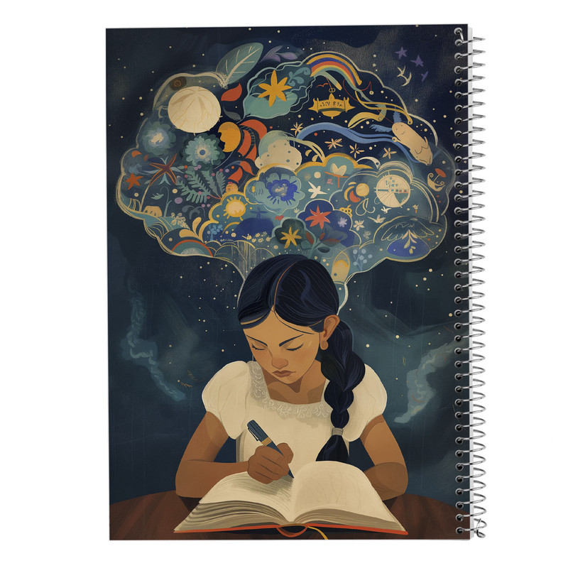 خرید و قیمت دفتر مشق 50 برگ مدوپد مدل دخترانه کد DF15746