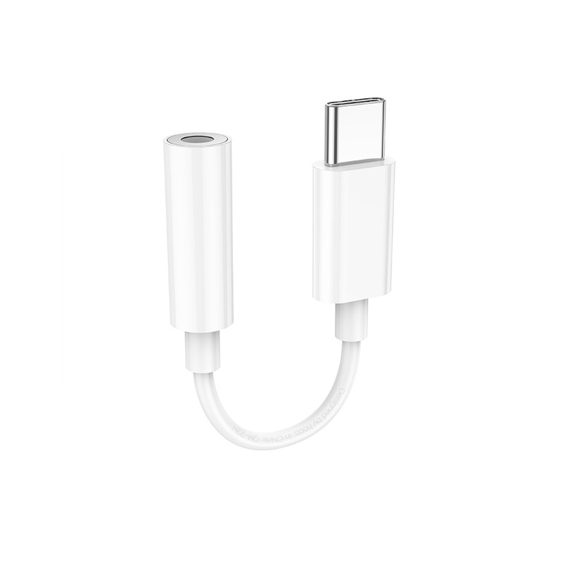 مبدل AUX OTG به USB-C هوکو مدل LS35