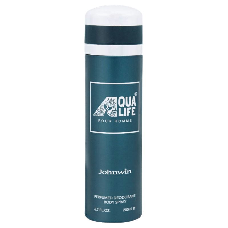 اسپری خوشبو کننده بدن مردانه جانوین مدل Aqua حجم 200 میلی لیتر