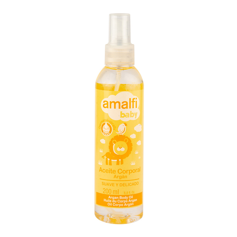 خرید و قیمت روغن بدن کودک آمالفی مدل آرگان حجم 200 میلی لیتر