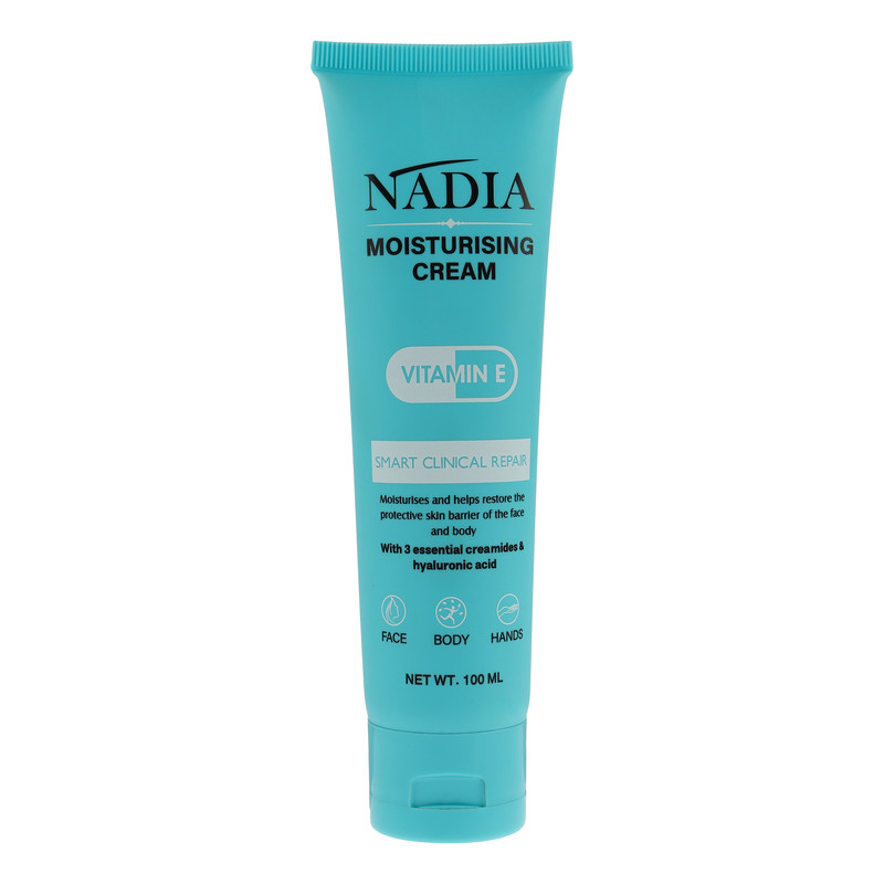 خرید و قیمت کرم مرطوب کننده نادیا مدل Vitamin E مناسب انواع پوست حجم 100 میلی لیتر