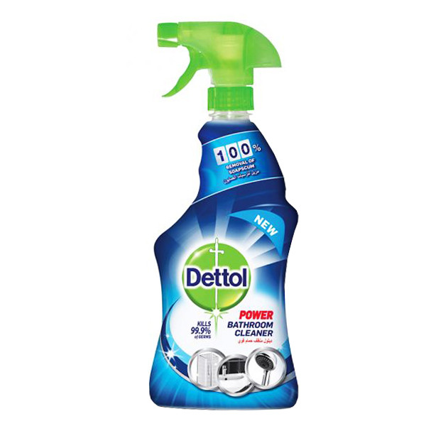 اسپری تمیز کننده سطوح دتول مدل Power حجم 500 میلی لیتر