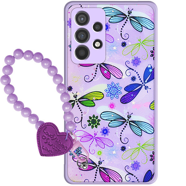 کاور پرشین کینگ مدل Parvaneh مناسب برای گوشی موبایل سامسونگ Galaxy A32 5G / A13 4G همراه با بندآویز