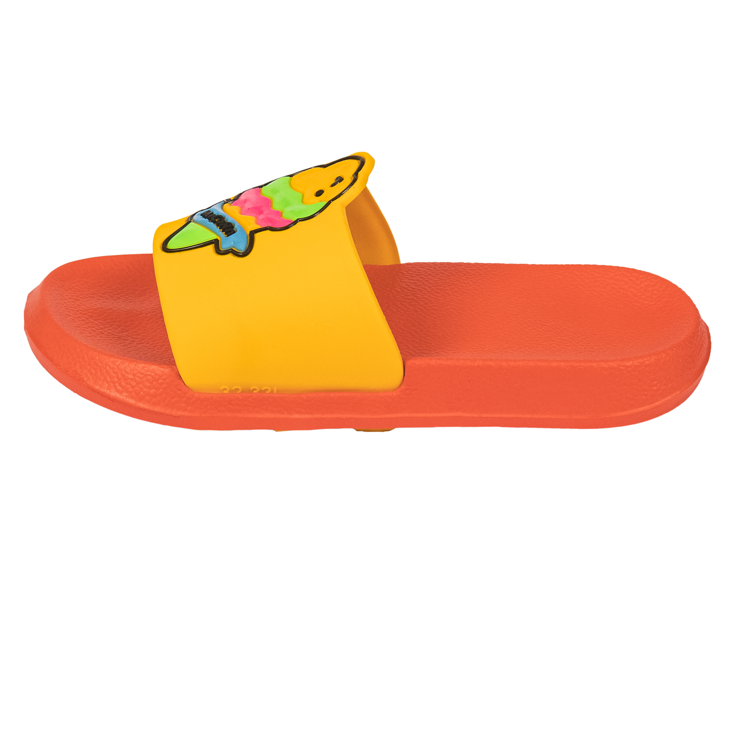 دمپایی دخترانه پایون مدل یونیکورن و بستنی کد RD.3521