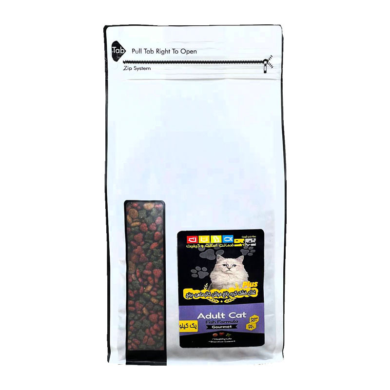 غذای خشک گربه شهرپت مدل EcoNature Plus Multicolor وزن 1 کیلوگرم