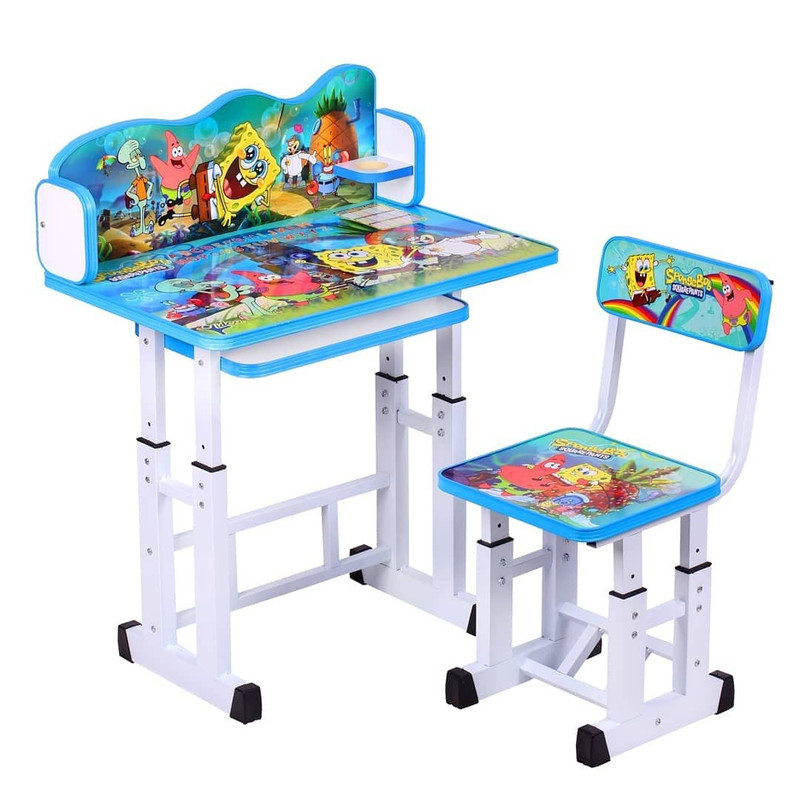 ست میز و صندلی کیدکو طرح باب اسفنجی
