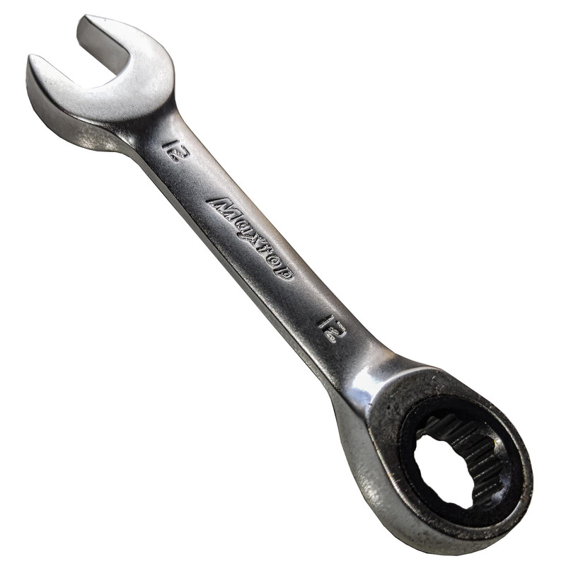 آچار یکسر تخت و یکسر رینگی جغجغه ای مکس تاپ مدل mx-t12 سایز 12 میلی متر