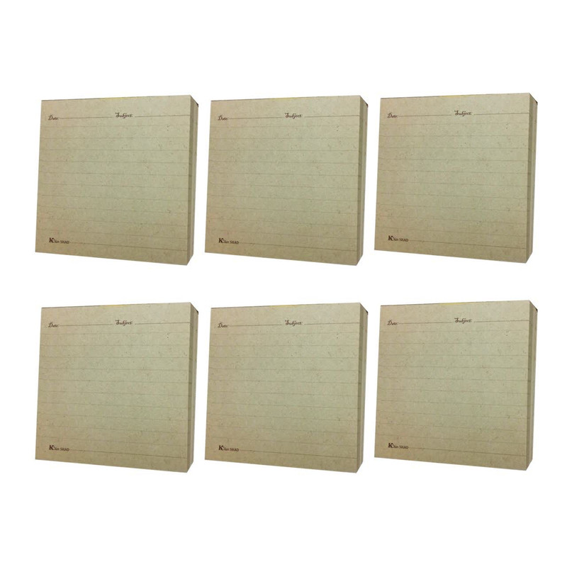 کاغذ یادداشت کیان شاد کد 1010 بسته 6 عددی