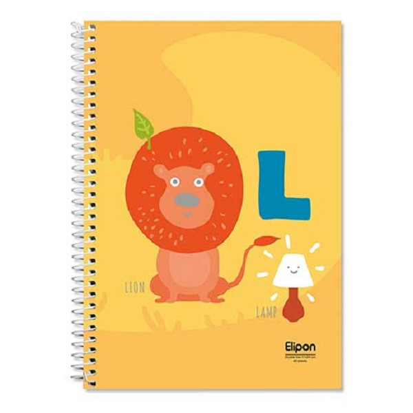 دفتر زبان 40 برگ الیپون کد 2901339