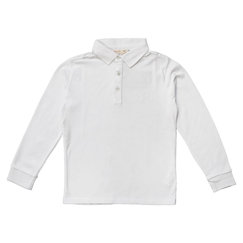 خرید و قیمت پولوشرت آستین بلند پسرانه مدل کلاسیک دو برگ کد 231