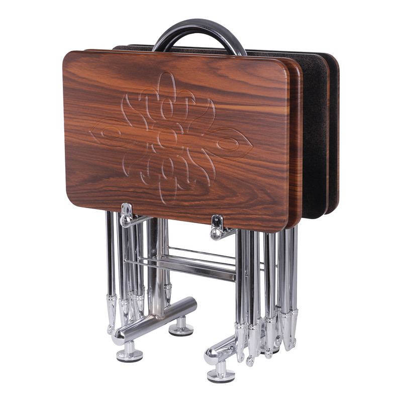 میز عسلی مدل چمدانی مجموعه 4 عددی