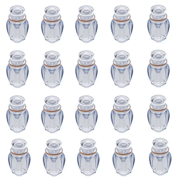 ظرف زعفران طرح گوهر نقلی مدل GHR-N بسته 20 عددی