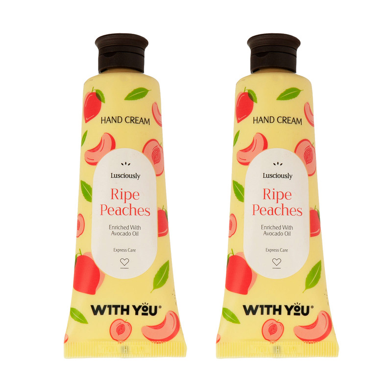 کرم مرطوب کننده ویت یو مدل RIPE PEACHES حجم 50 میلی لیتر مجموعه 2 عددی