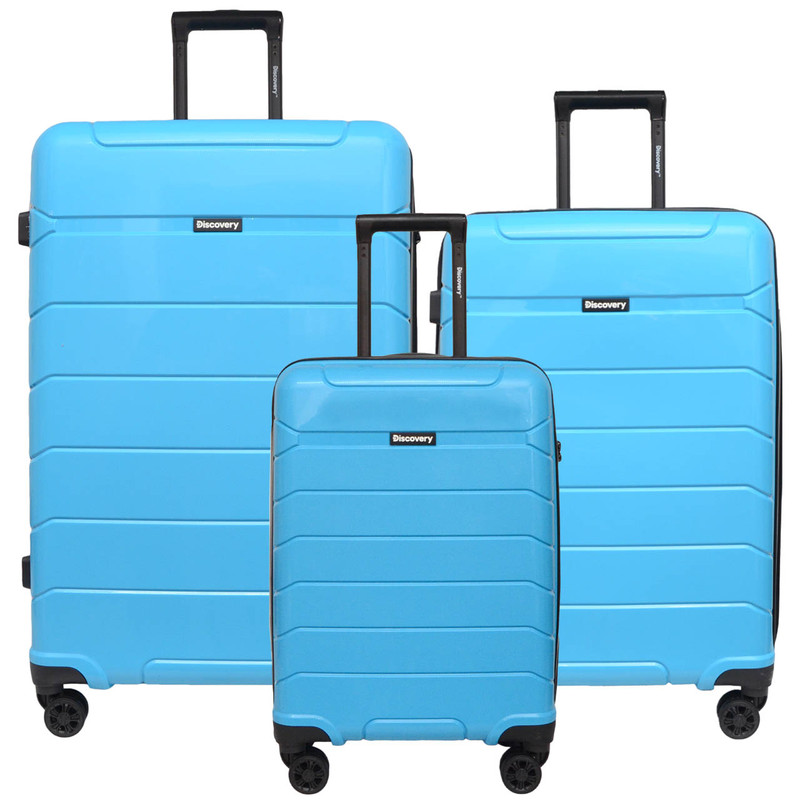 خرید و قیمت ست سه عددی چمدان دیسکاوری مدل SKYWARD DL12