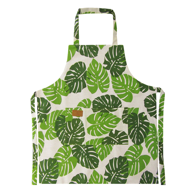 پیش بند آشپزخانه هوم اند لایف طرح برگ مدل هانسل