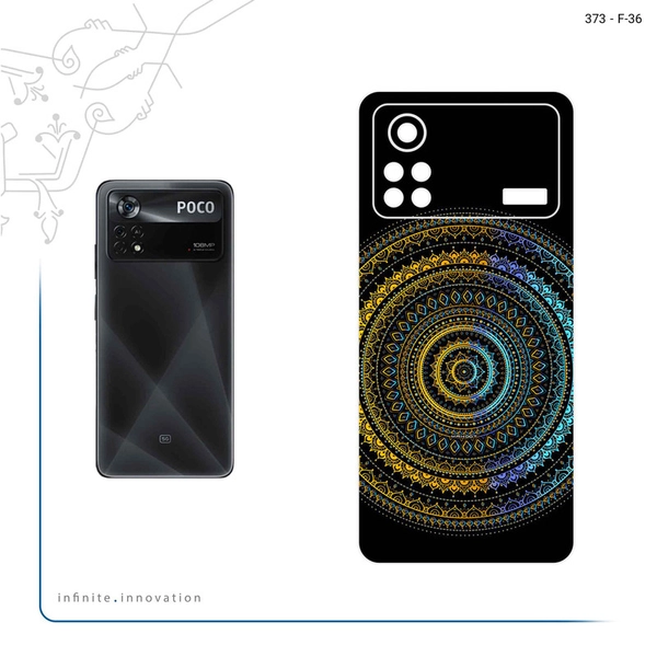 برچسب پوششی ماهوت مدل Mandala Design 2 مناسب برای گوشی موبایل شیائومی Poco X4 Pro 5G 00