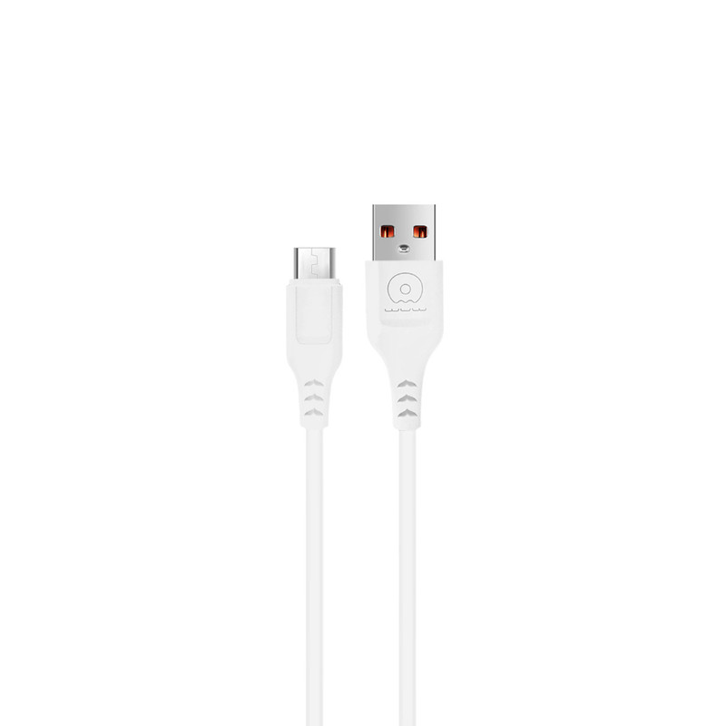 خرید و قیمت کابل تبدیل USB به MicroUSB دبلیو یو دبلیو مدل X153 طول 1 متر