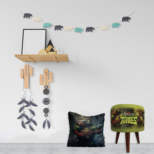 کوسن کودک شمسه نگار مدل CuK691F به همراه پاف