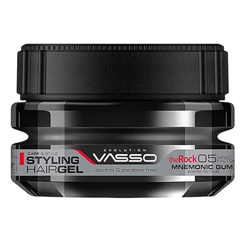 خرید و قیمت ژل حالت دهنده مو واسو مدل The Rock حجم 500 میلی لیتر