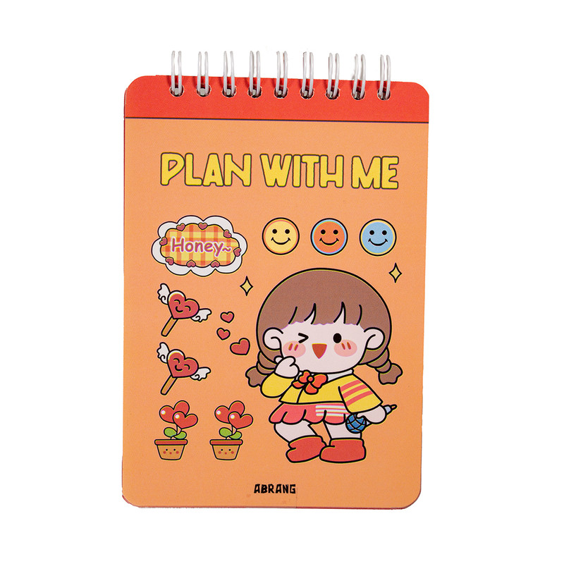 دفتر برنامه ریزی 100 برگ آبرنگ طرح فانتزی