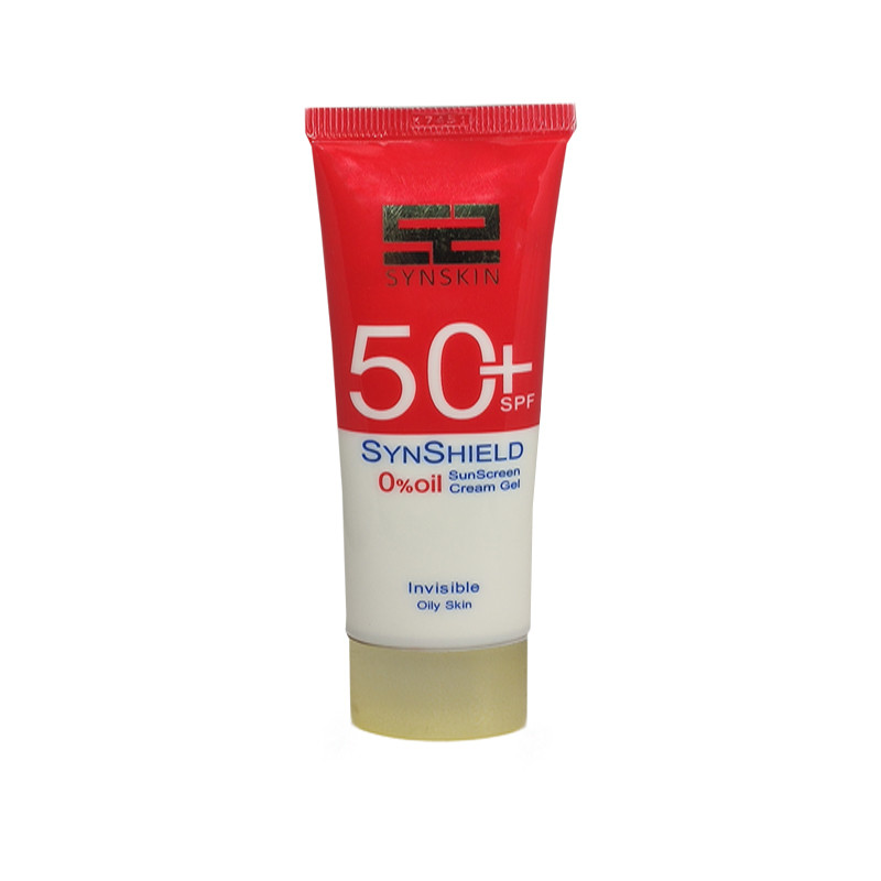 کرم ژل ضدآفتاب بدون رنگ ساین اسکین مدل SPF 50 مناسب پوست های چرب حجم 50 میلی لیتر