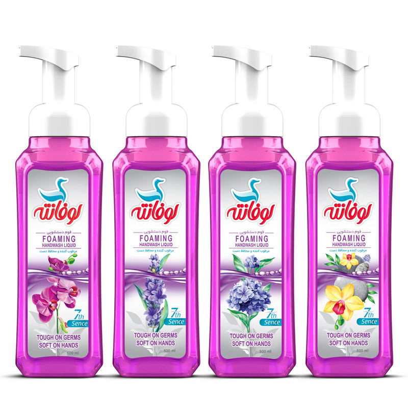 فوم دستشویی لوفانته مدل Collection حجم 500 میلی لیتر مجموعه 4 عددی