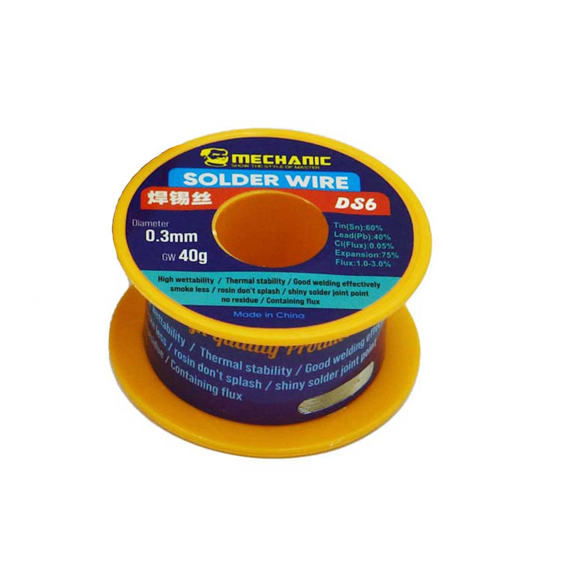 خرید و قیمت سیم لحیم مکانیک مدل DS6 وزن 40 گرم