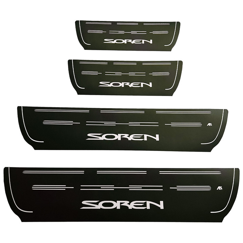 پارکابی خودرو مدل LS مناسب برای سمند سورن مجموعه 4 عددی