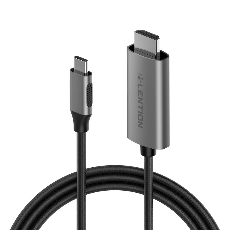 کابل تبدیل USB-C به HDMI لنشن مدل CU-707H طول 1.8 متر
