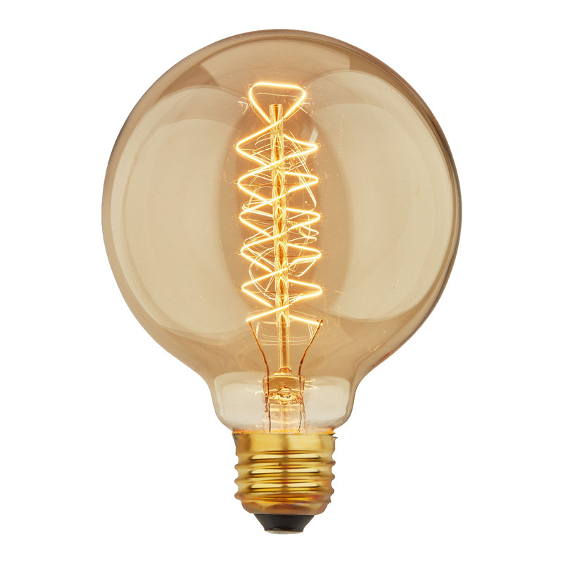 لامپ ادیسونی 40 وات مدل پیچی G80 پایه E27