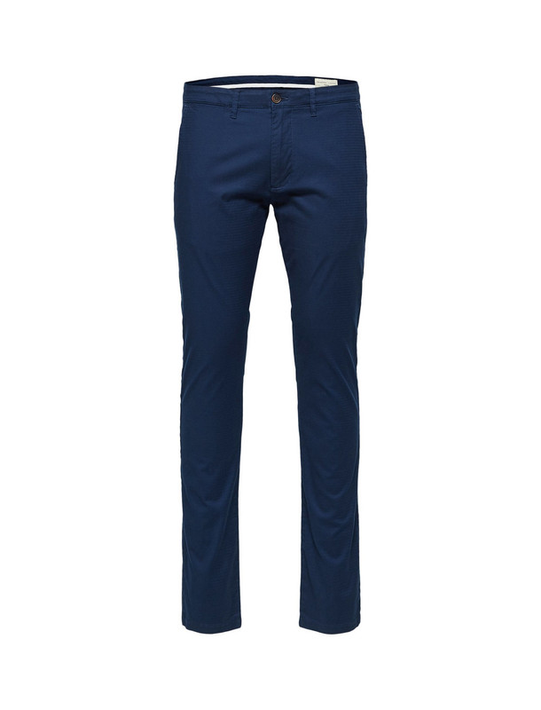 شلوار کتان راسته مردانه - سلکتد