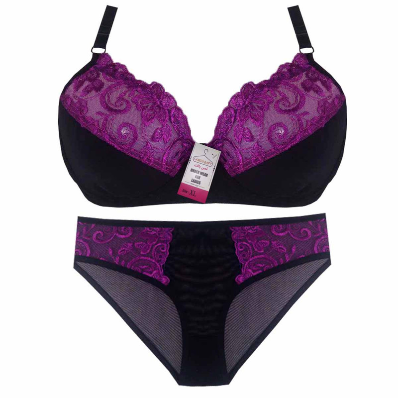 ست شورت و سوتین زنانه ثمین بافت مدل Oid_StW00052