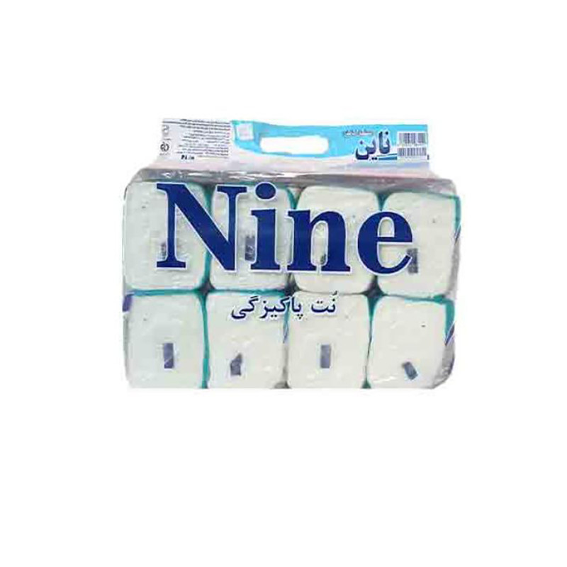 خرید و قیمت دستمال کاغذی 200 برگ ناین مدل Economic بسته 8 عددی